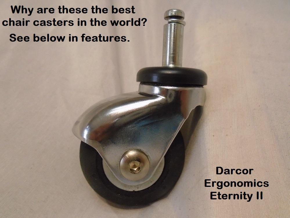 2&quot; x 3/8&quot; x 1&quot; Grip Ring / Chair Institutional Stem Caster - $11.48