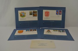 Royal Commonwealth Soc. FDC Silver Jubilee Stamps 1977 Ascension Guern Jers Caym - £15.20 GBP
