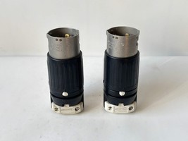 2 PK Hubbell CS6365C 50A 125/250V 3-Pole 4-Wire Twist-Lock Male Plug - €81,32 EUR