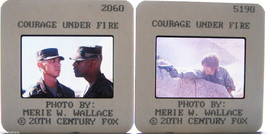 2 1996 Courage Under Fire 35mm Movie Photo Slides Denzel Washington Meg Ryan - $9.95