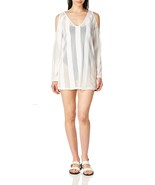 Kenneth Cole REACTION Women&#39;s Solid Knit Dress Cover Up, XL White - $23.93 CAD