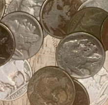 One random coin No date Indian Head Buffalo Nickel D14 no mint mark 1913-1928 - £1.18 GBP