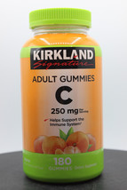 Kirkland Signature Vitamin C 250 mg, 180 Adult Gummies, Expires 03/2024 - $16.82