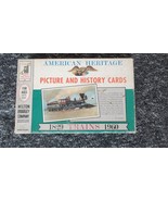 1829 - 1960 American Heritage Railroad History Cards Lot of 35 with Orig... - $20.50 CAD