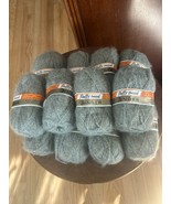 12 Unger Grey Fluffy Tweed Yarn Color 717 Dye Lot 1792 Vintage France 15... - $1,397.00 MXN