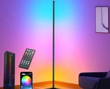 Corner Floor Lamp,60 Smart Rgb Led Corner Lamp With App And Remote Contr... - £64.95 GBP