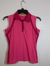 Nike Golf Fit Dry Women’s XS Pink Polo Sleeveless - £8.93 GBP