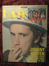 BAM magazine July 27 1984 Johnny Rotten John Cale Thomas Dolby Robert Hunter - £14.72 GBP