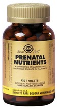 Solgar Prenatal Nutrients 120 tablets - $94.00