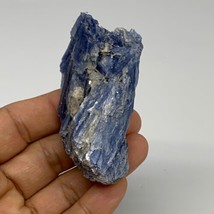 90.6g, 2.9&quot;x1.3&quot;x1&quot;, Rough Raw Blue Kyanite Chunk Mineral @Brazil, B32861 - £15.48 GBP