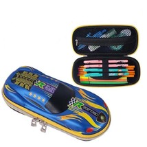 3D Racing car Pencil cases s school pencil case for children Stationery box EVA  - £120.21 GBP
