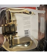Honeywell Safes &amp; Door Locks 8106002 Wave Privacy Door Lever, Polished B... - $42.06 CAD
