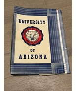 Vintage UNIVERSITY OF ARIZONA Cartoon Wildcat Logo Book Cover - $186.66 MXN
