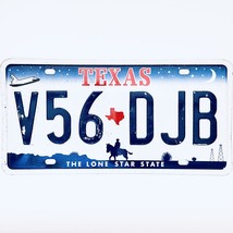  United States Texas Shuttle Passenger License Plate Y56 DJB - $16.82