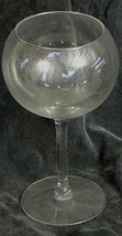 Great Glass Sphere Wine Goblet, Smaller Size, Very Good Condition - £6.20 GBP