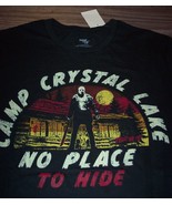 Vintage Style Friday The 13th JASON Camp Crystal Lake T-Shirt MENS SMALL... - $19.80