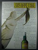 1986 Cutty Sark Scotch Ad - The Lost Tale - $18.49