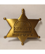 Fallout Sunset Sarsaparilla Deputy Badge Replica Official Bethesda Collectible - £18.94 GBP