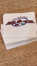 Colorado Avalanche Decal / Stickers Large Lot 3 1/2 x 2 1/2 rough count 85-90 - £30.93 GBP