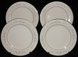 Set (4) Noritake Ivory China Heather Pattern Dinner Plates Made In Japan - £79.02 GBP