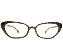 l.a.Eyeworks Eyeglasses Frames GUPPY 940 Brown Gold Snake Print 51-17-137 - £180.94 GBP