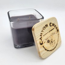 New Canyon Creek Candle Company 9oz Cube Jar Warm Welcome Handmade - £15.66 GBP