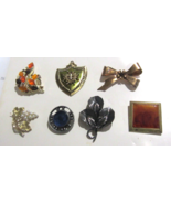 Vintage lot designer signed brooches Weiss  Lisner  and more - $66.50