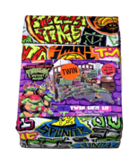 nickelodeon teenage mutant ninja turtles Mutant Mayhem Twin Sheet Set Flat - $35.99