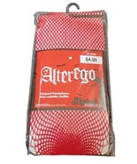 Red Fishnet Pantyhose One Size Adult Seasonal Visions Cosplay Halloween ... - $2.92