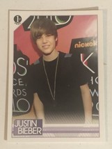 Justin Bieber Panini Trading Card #53 - £1.54 GBP