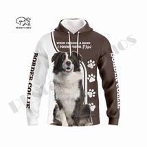 3d print border collie dog lover funny harajuku streetwear casual unique unisex hoodies thumb200