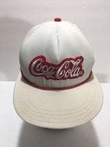 Vintage Coca-Cola Hat Made in USA Snapback Unique Rare 1950&#39;s-60&#39;s - £37.10 GBP