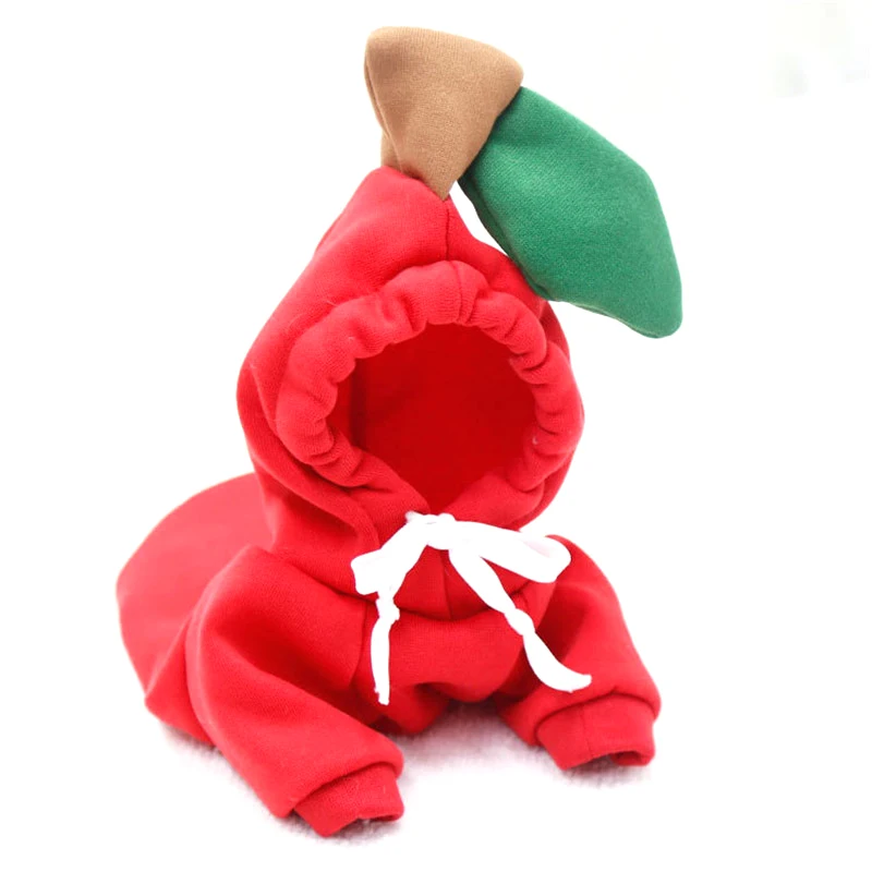 Dog Winter Warm Clothes Cute Plush Coat Hoodies Pet Costume Jacket for  ... - $78.28