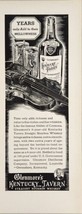 1937 Print Ad Glenmore&#39;s Kentucky Tavern Straight Bourbon Whiskey Owensboro,KY - £14.78 GBP