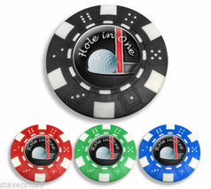 New Asbri Poker Chip Golf Ball Marker. Novelty. El Bandito, Hole in One, Hacker - £3.24 GBP