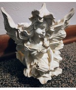 Vintage Resin Fairy Flower Planter Trinket bowl - $24.74