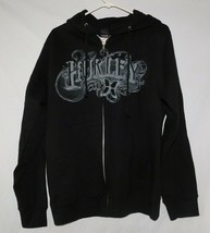 Hurley Black Zip Front Hoodie Size Small BNWT - £31.51 GBP