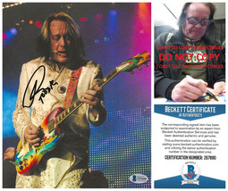 Todd Rundgren Utopia Rocker signed 8x10 photo Beckett COA Proof autograp... - £85.04 GBP