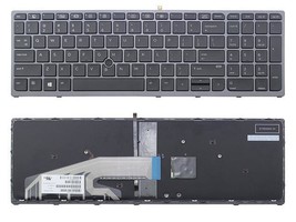 US Layout Laptop backlit Keyboard (With Frame) For HP Zbook Studio G3 HP Zbook 1 - £54.71 GBP