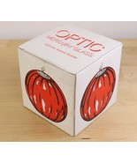 Department 56 Optic Mercury Glass Candle Holder Handblown Red w/ Box - $470.96 MXN