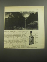 1956 Jack Daniel&#39;s Whiskey Ad - Ninety years ago - £14.53 GBP