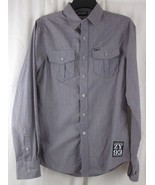 Men’s Zoo York Tactical Forces 93 Unbreakable Button L/S Purple Plaid Sh... - $12.46