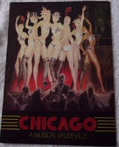 Vintage Chicago Program Jerry Orbach Bob Fosse 1975 - $25.99