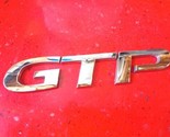 Pontiac GTP emblem letters badge decal logo G6 trunk OEM Factory Genuine... - £10.67 GBP