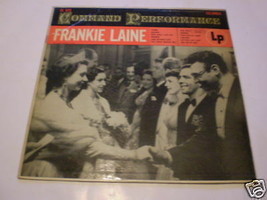 1954 Lp Record Frankie Laine Command Performance - £3.94 GBP