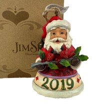 Retired Jim Shore #6005372Q - 2019 7th Annual Dated Santa Cardinals Ornament - £31.02 GBP
