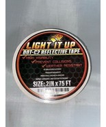 LIGHT IT UP DOT-C2 Approved Reflective Tape Red White 75 FOOT ROLL -  2”... - $8.99