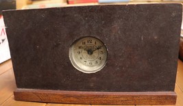 Vintage Detex Clock non working with handmade frame. - $39.95