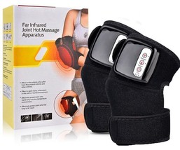 3in1 Electric Heating Knee Massager Far Infrared Joint Brace Support  - £30.36 GBP+