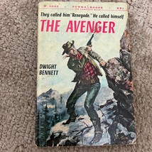 The Avenger Western Paperback Book by Dwight Bennett Pulp Perma Books 1956 - £9.73 GBP